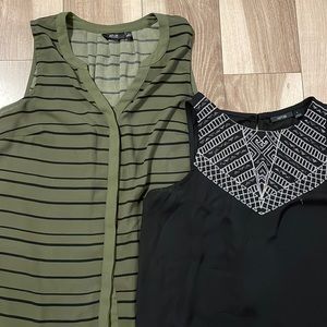 Sleeveless blouse bundle